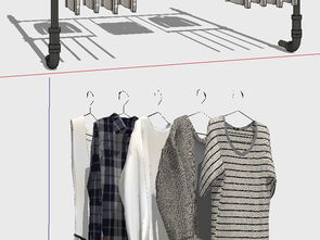 精品服裝店商業(yè)空間室內(nèi)設(shè)計(jì) SU模型與高清資源全解析