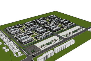 現(xiàn)代廠房建筑設(shè)計(jì) SU模型構(gòu)建與效果圖呈現(xiàn)的全流程解析